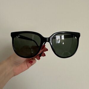 Vintage black Ray-Bans Bausch and Lomb cats
